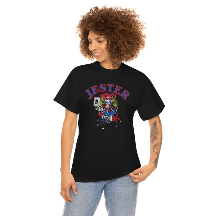 Jester Skull - Unisex Heavy Cotton Tee