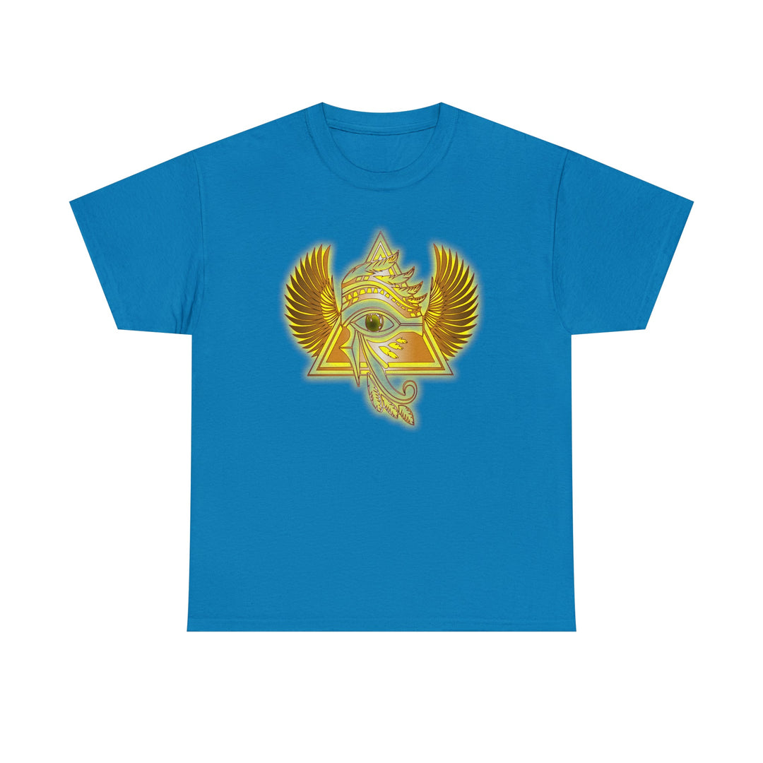 Egyptian Pyramid All-Seeing-Eye - Unisex Heavy Cotton Tee