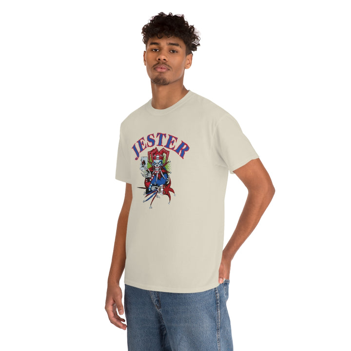 Jester Skull - Unisex Heavy Cotton Tee