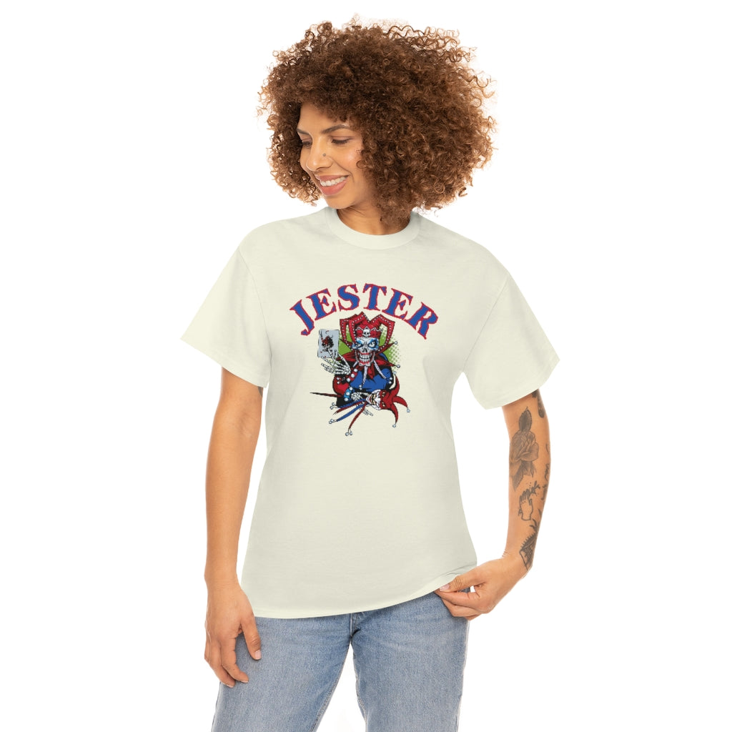 Jester Skull - Unisex Heavy Cotton Tee