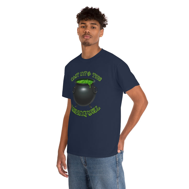 Cast Into the Wishing Well - Unisex Heavy Cotton Tee