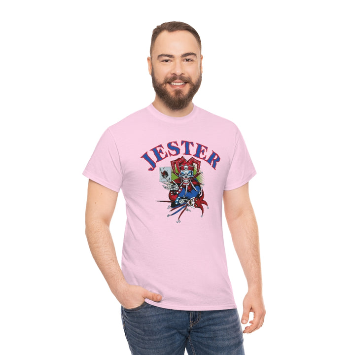 Jester Skull - Unisex Heavy Cotton Tee