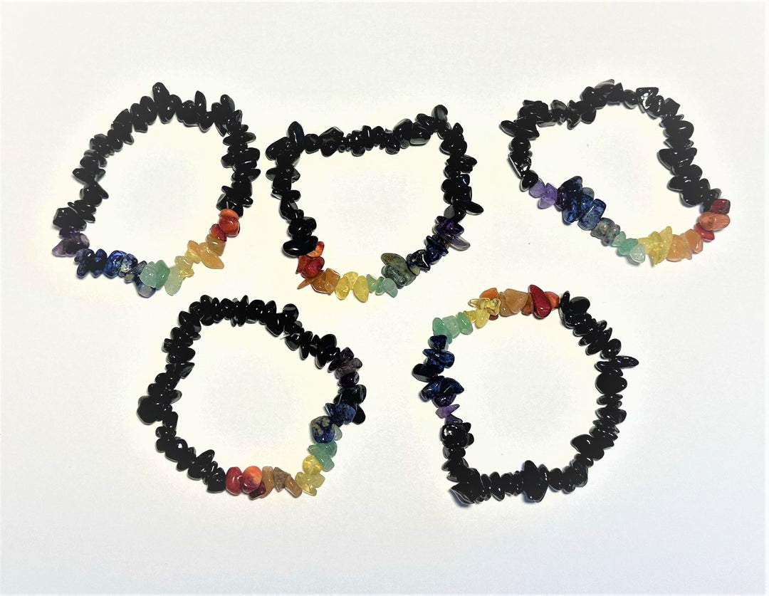 Chakra Bracelet Gemstone Rainbow Stones