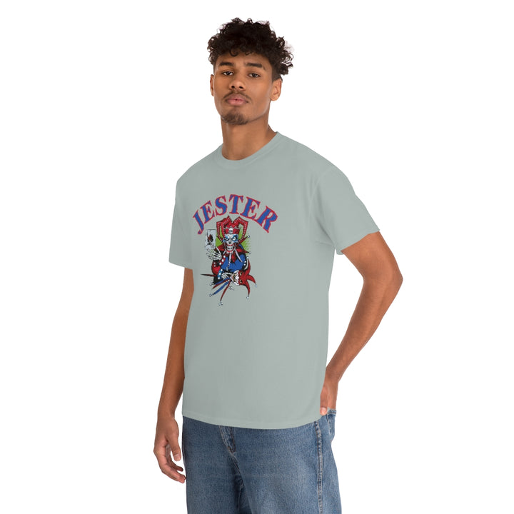 Jester Skull - Unisex Heavy Cotton Tee