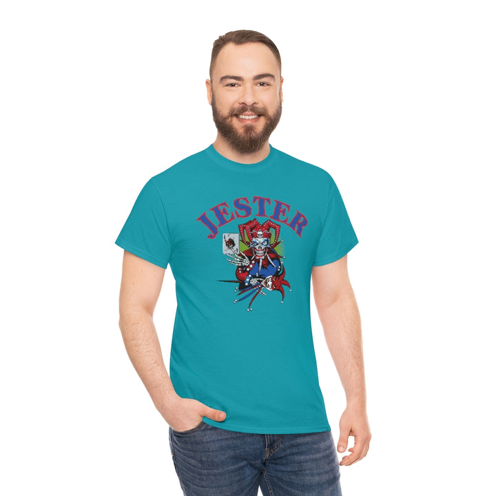 Jester Skull - Unisex Heavy Cotton Tee