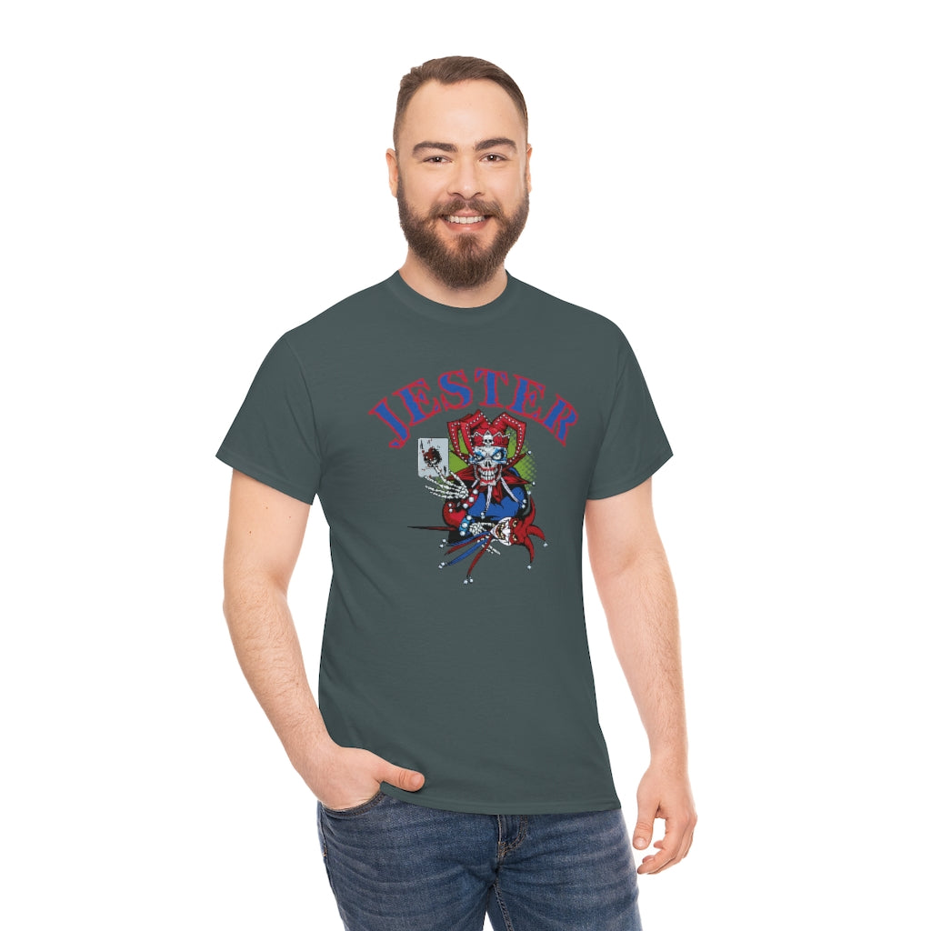 Jester Skull - Unisex Heavy Cotton Tee