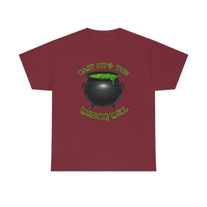 Cast Into the Wishing Well - Unisex Heavy Cotton Tee
