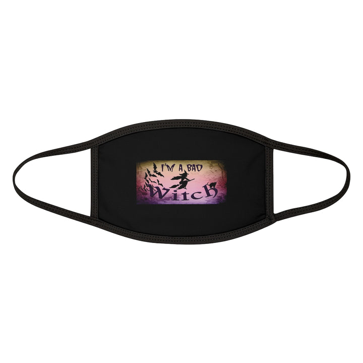 I'm A Bad Witch Mixed-Fabric Face Mask
