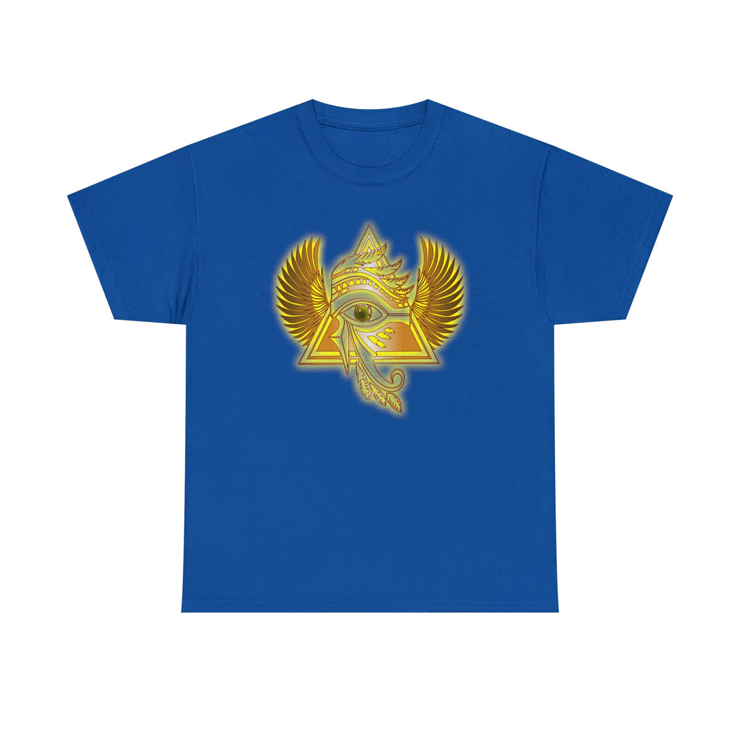 Egyptian Pyramid All-Seeing-Eye - Unisex Heavy Cotton Tee