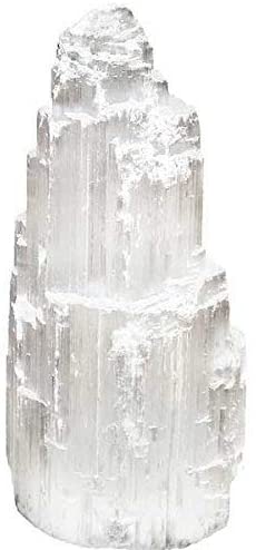100% Natural Selenite Crystal Tower