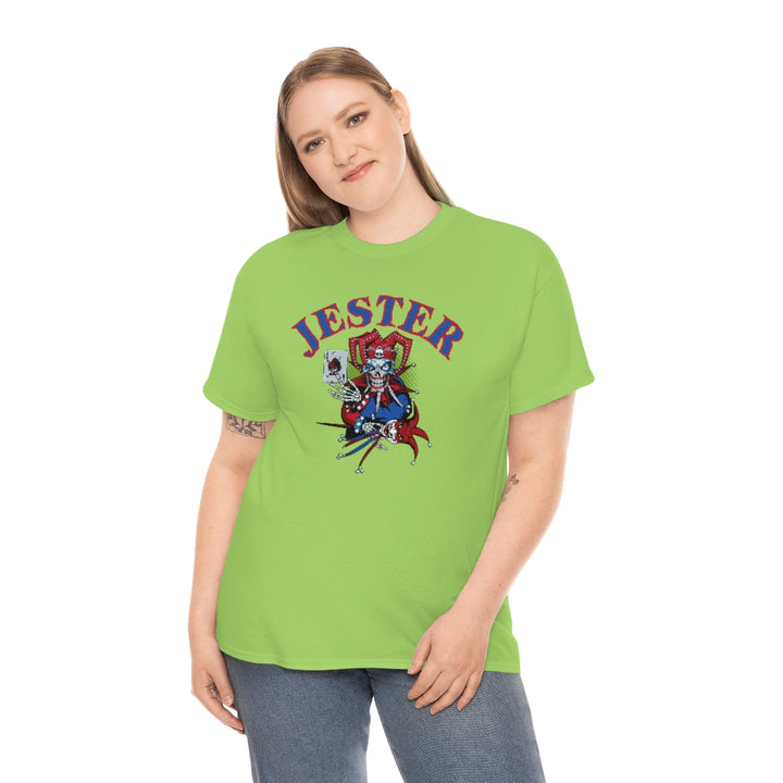 Jester Skull - Unisex Heavy Cotton Tee