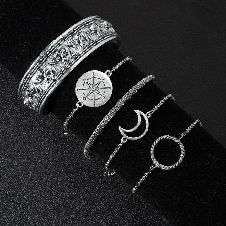 5-pcs Boho Wrist Set