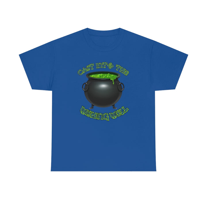 Cast Into the Wishing Well - Unisex Heavy Cotton Tee