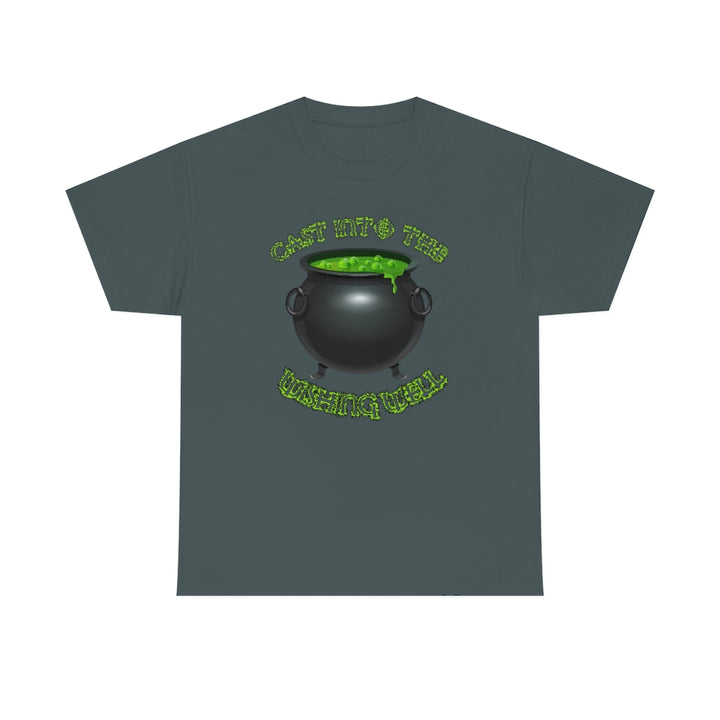 Cast Into the Wishing Well - Unisex Heavy Cotton Tee