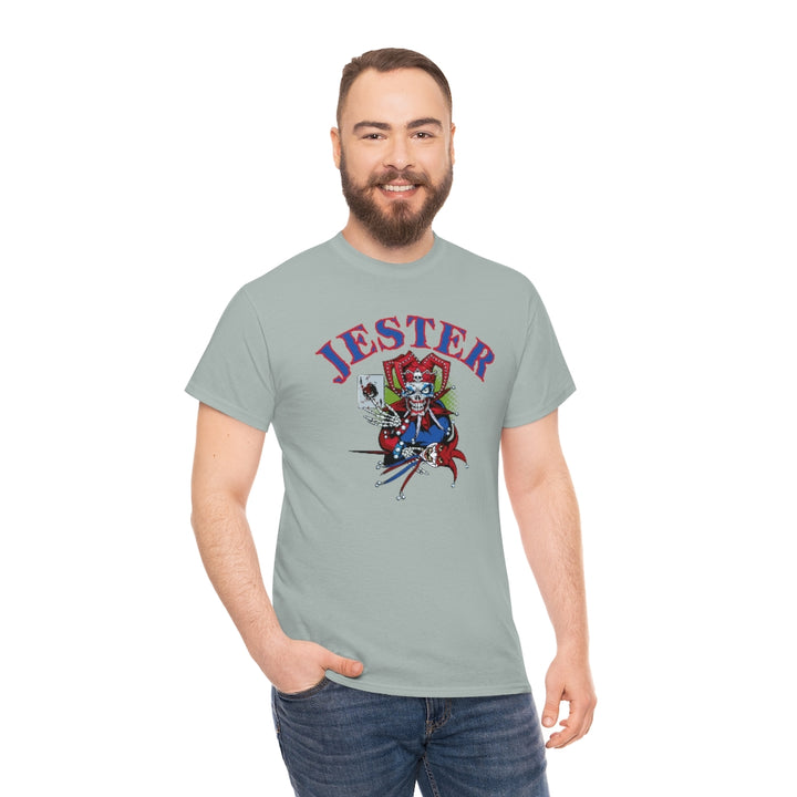 Jester Skull - Unisex Heavy Cotton Tee
