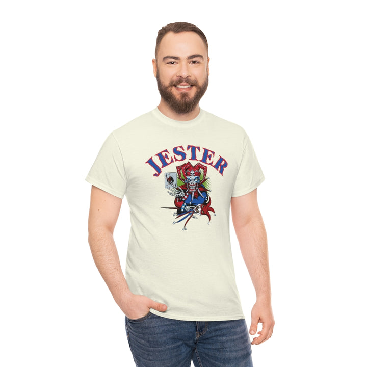 Jester Skull - Unisex Heavy Cotton Tee