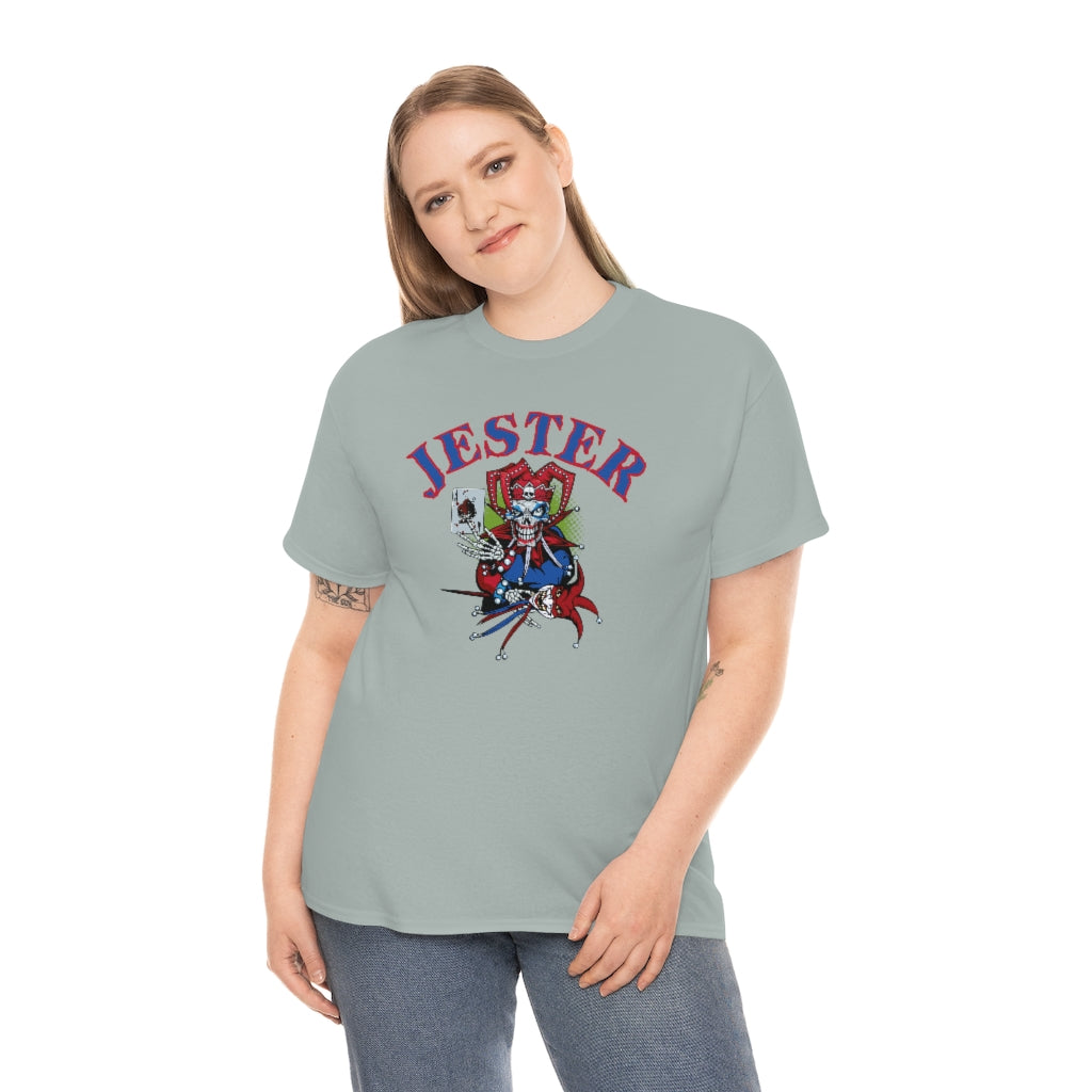 Jester Skull - Unisex Heavy Cotton Tee