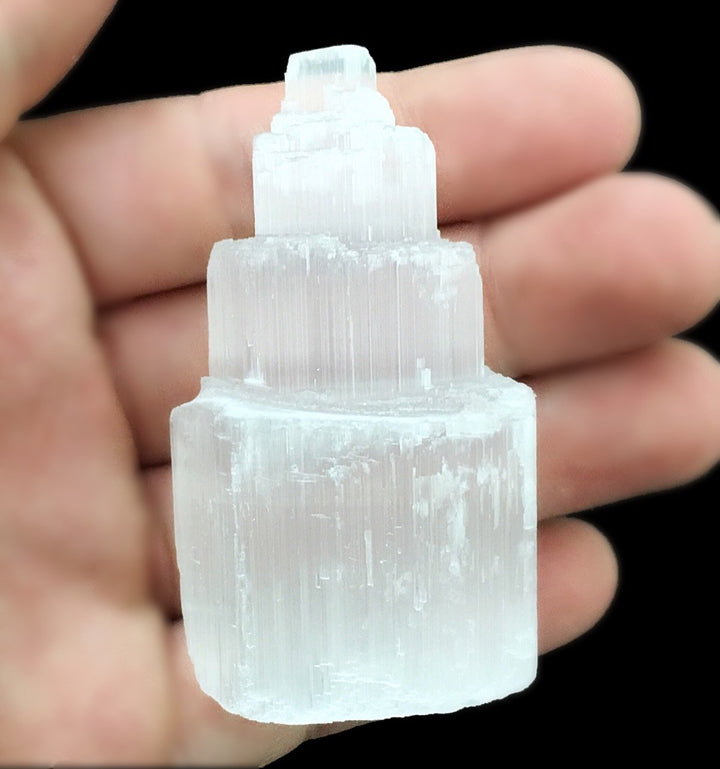100% Natural Selenite Crystal Tower