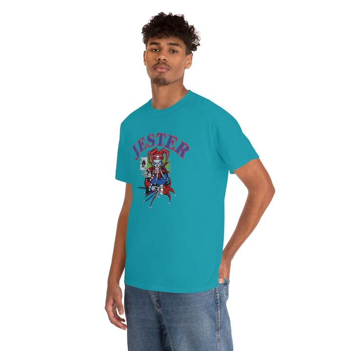 Jester Skull - Unisex Heavy Cotton Tee