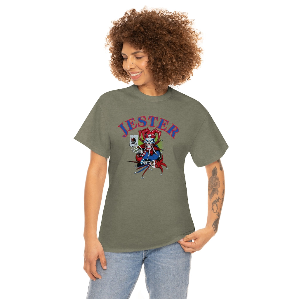 Jester Skull - Unisex Heavy Cotton Tee