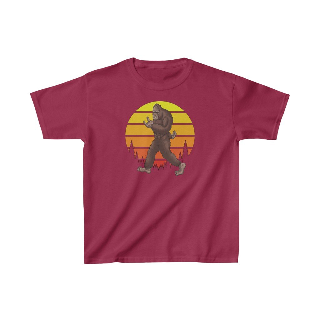 Rad Bigfoot - Kids Heavy Cotton™ Tee
