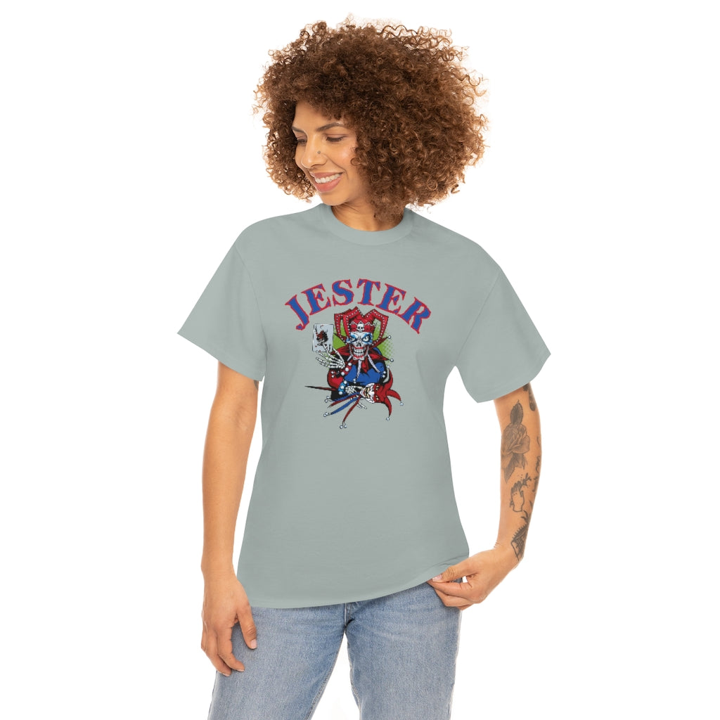Jester Skull - Unisex Heavy Cotton Tee
