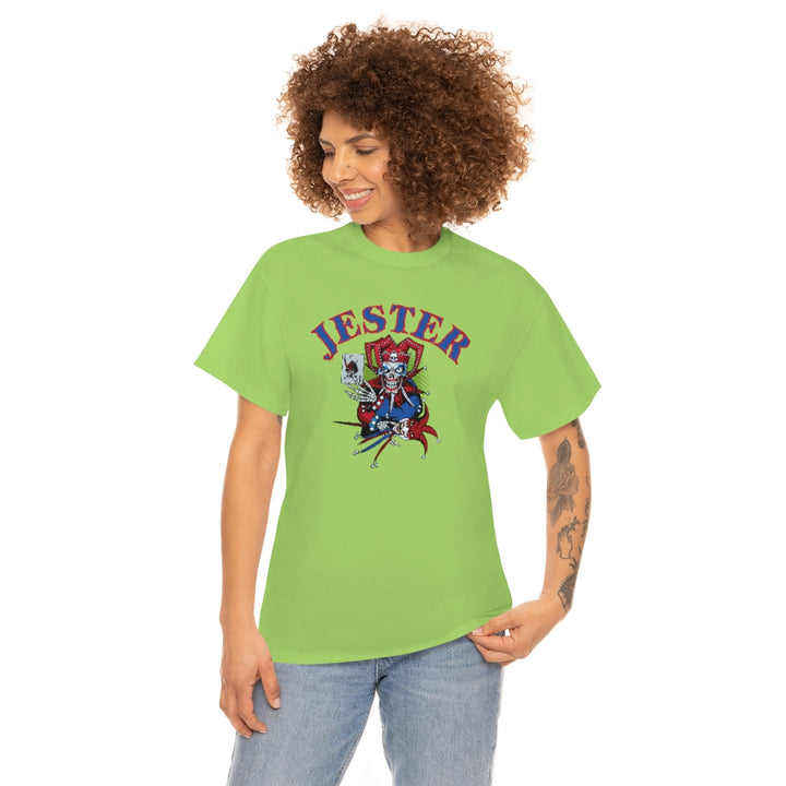 Jester Skull - Unisex Heavy Cotton Tee
