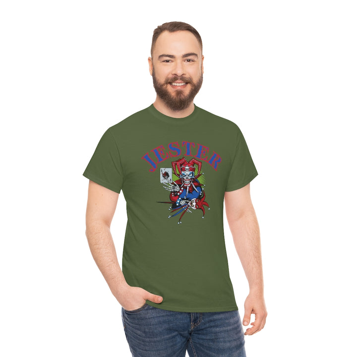 Jester Skull - Unisex Heavy Cotton Tee