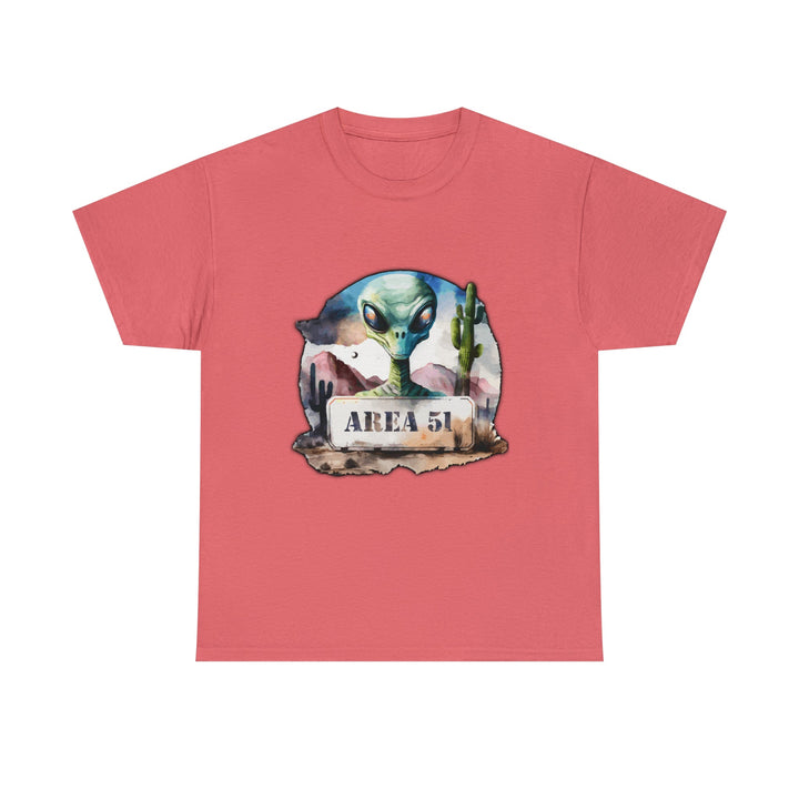 Area 51 Abstract - Unisex Heavy Cotton Tee