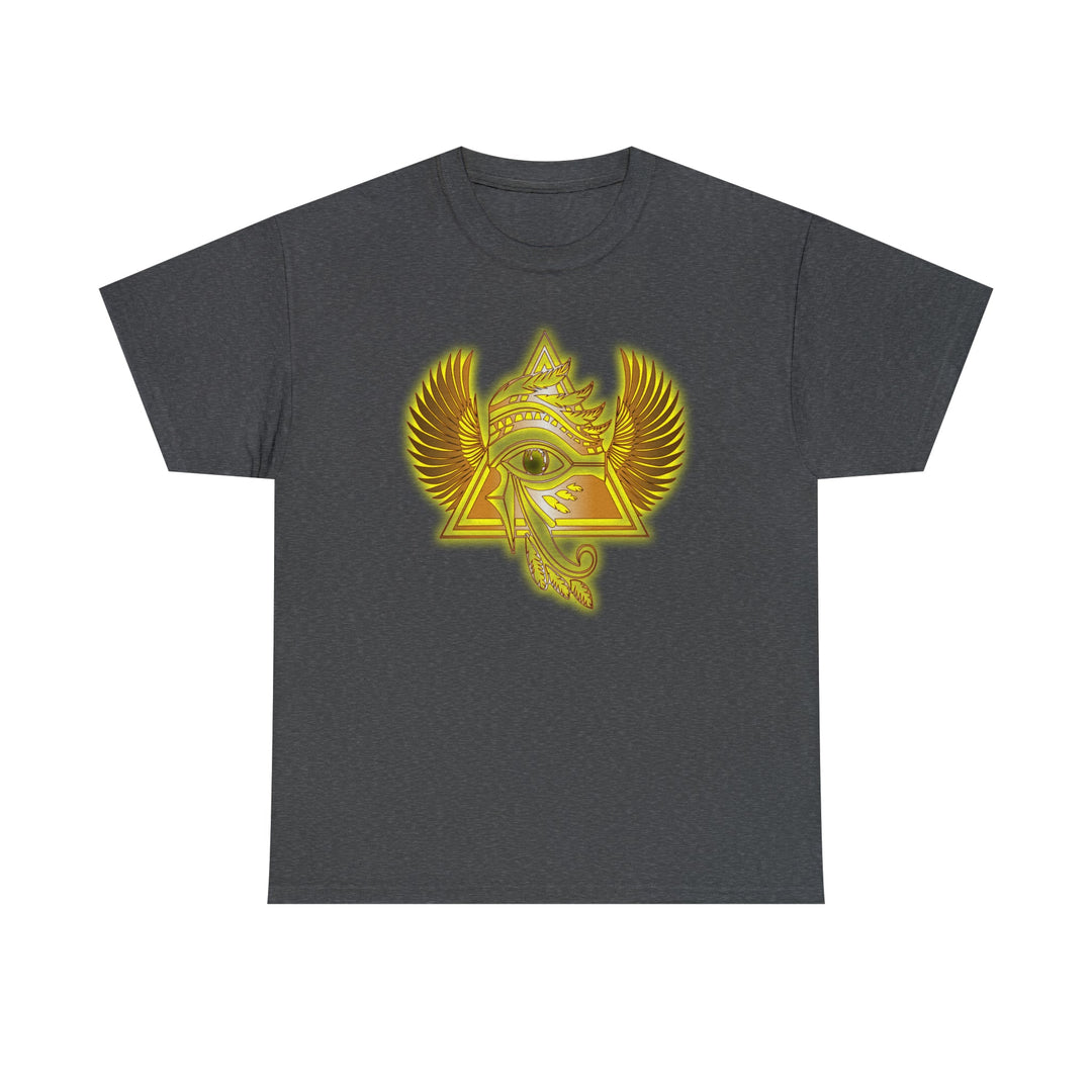 Egyptian Pyramid All-Seeing-Eye - Unisex Heavy Cotton Tee