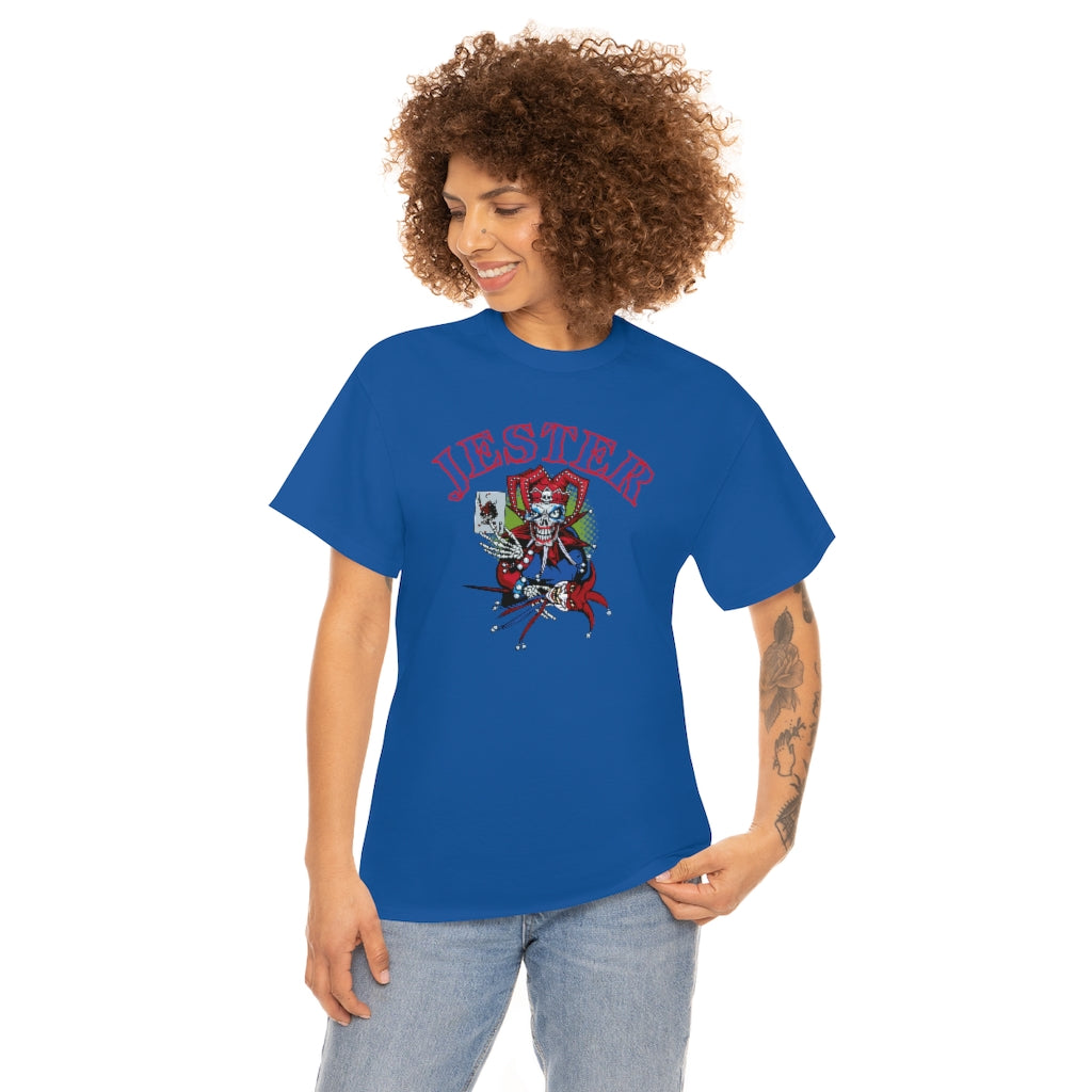 Jester Skull - Unisex Heavy Cotton Tee