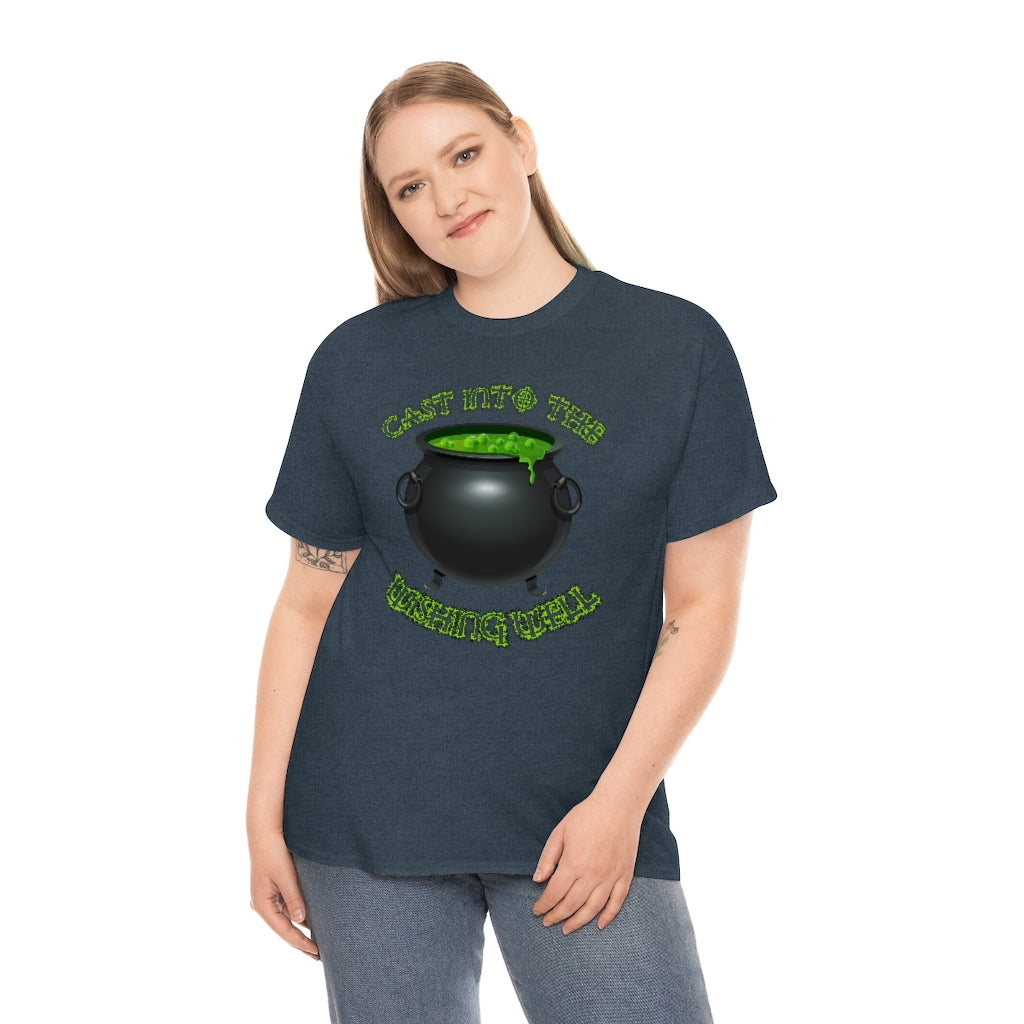 Cast Into the Wishing Well - Unisex Heavy Cotton Tee