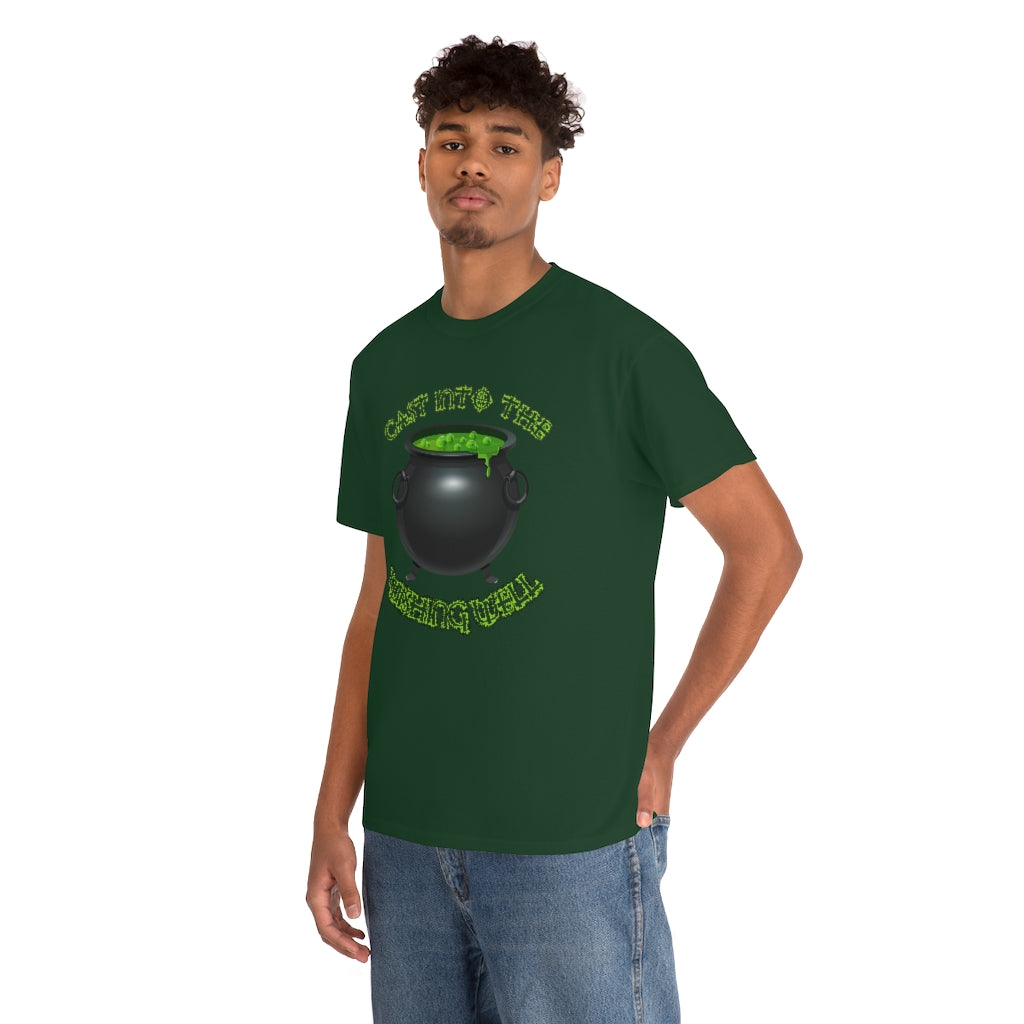 Cast Into the Wishing Well - Unisex Heavy Cotton Tee