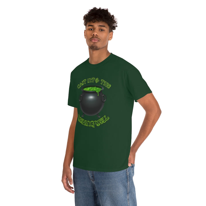 Cast Into the Wishing Well - Unisex Heavy Cotton Tee