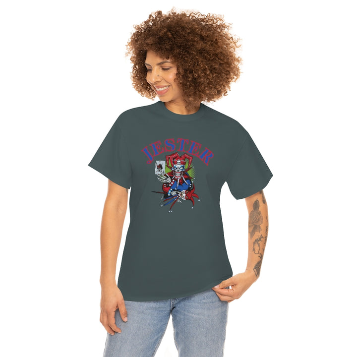 Jester Skull - Unisex Heavy Cotton Tee
