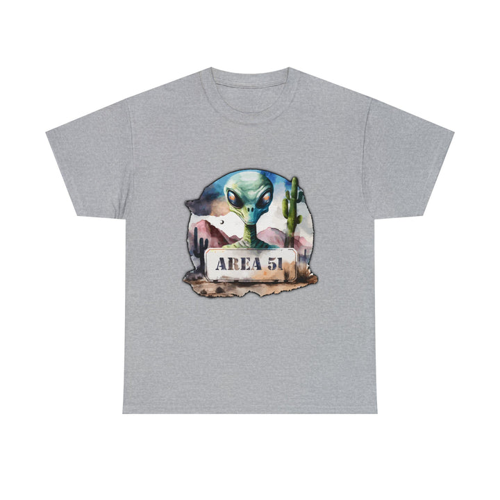 Area 51 Abstract - Unisex Heavy Cotton Tee