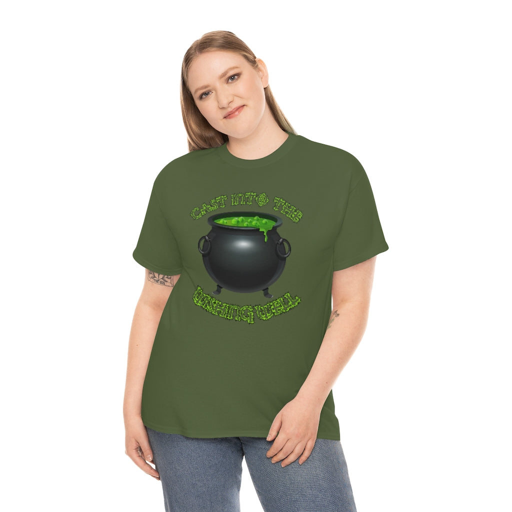 Cast Into the Wishing Well - Unisex Heavy Cotton Tee