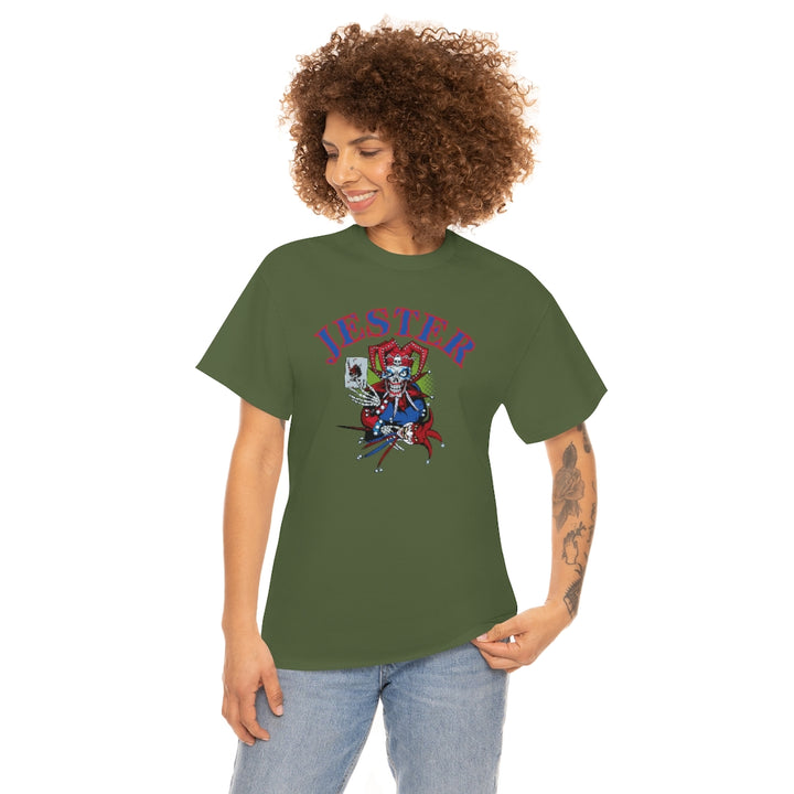 Jester Skull - Unisex Heavy Cotton Tee