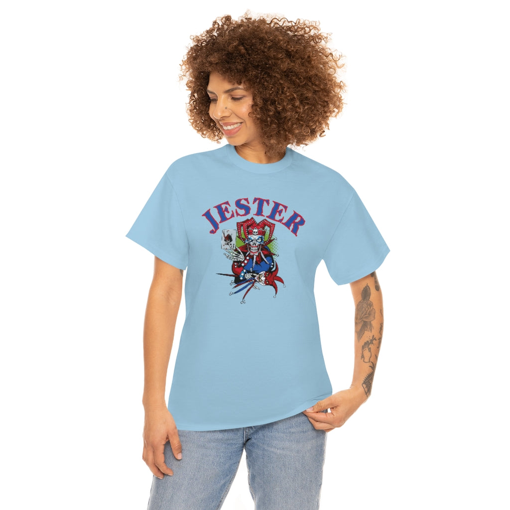 Jester Skull - Unisex Heavy Cotton Tee