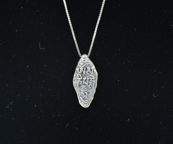 Mantra Handmade Pendant .925 Thai Silver