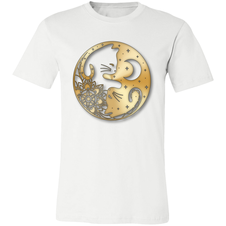 Kitty Yin Yang - Unisex T-Shirt