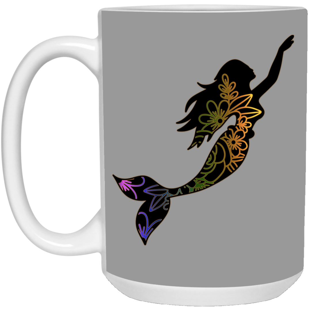 Classy Mermaid 15 oz. White Mug