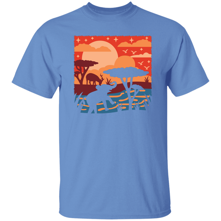 Happy Africa 5.3 oz. Unisex T-Shirt