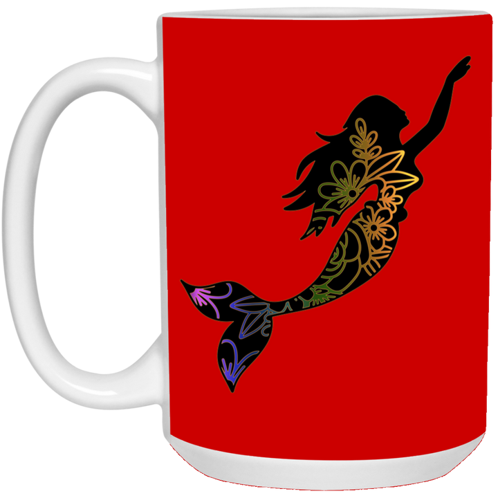 Classy Mermaid 15 oz. White Mug