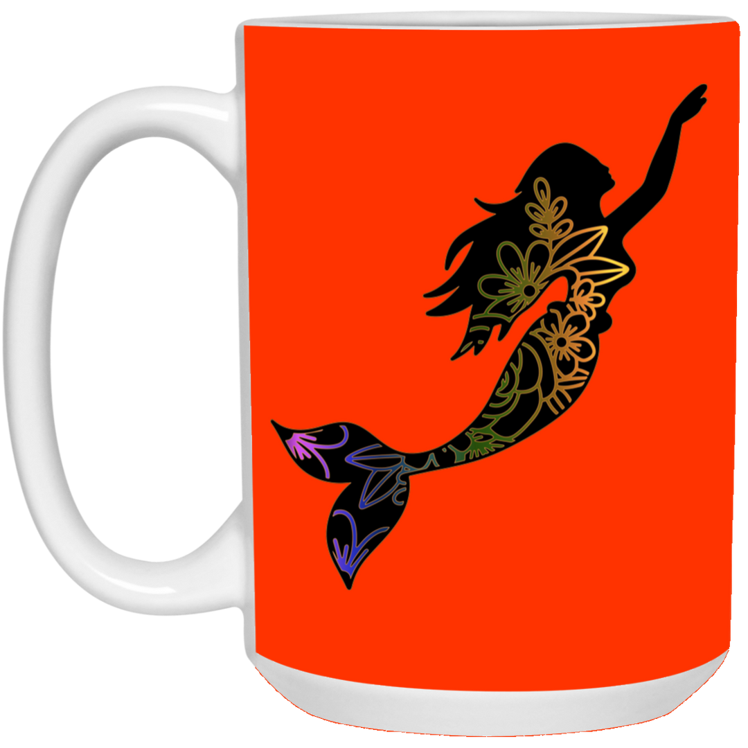 Classy Mermaid 15 oz. White Mug