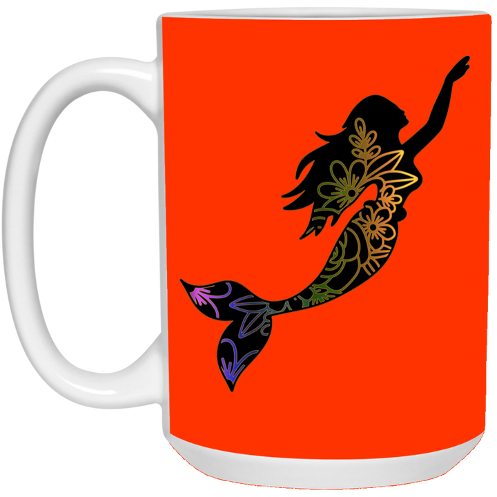 Classy Mermaid 15 oz. White Mug
