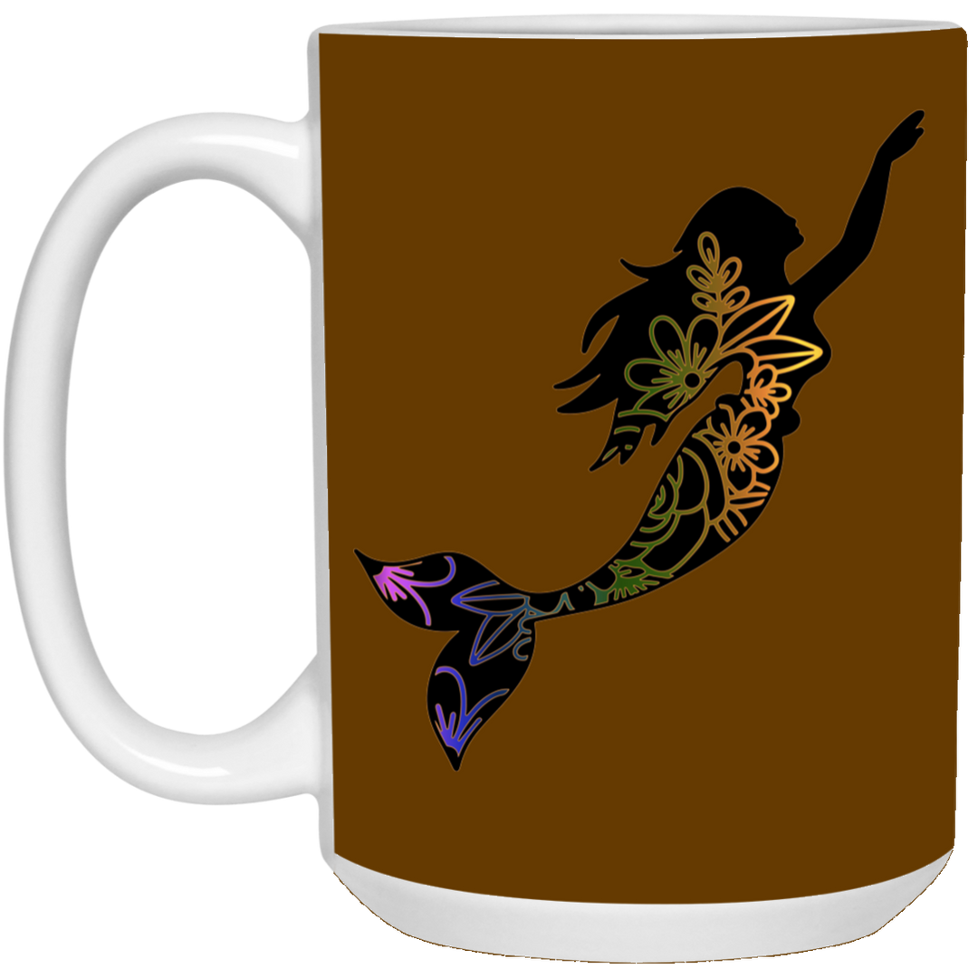 Classy Mermaid 15 oz. White Mug