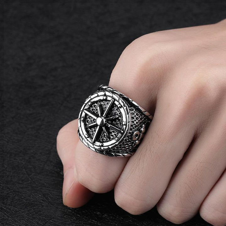 Compass Ring - Ancient Sailors -Nautical