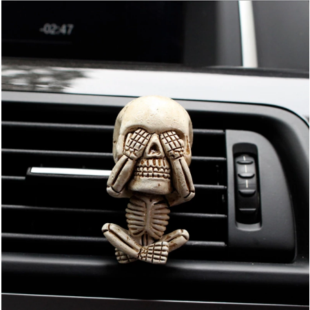 Skeletons Hear, See, Speak No Evil Air Freshener's (set of 3)