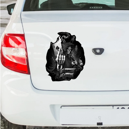 Ghost Ryder "Ace" Reaper Decal